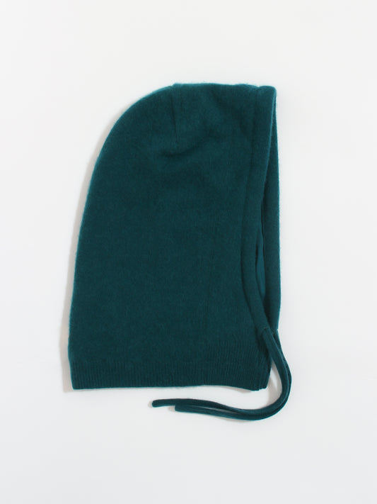 Deep Green Hood Cashmere & Silk