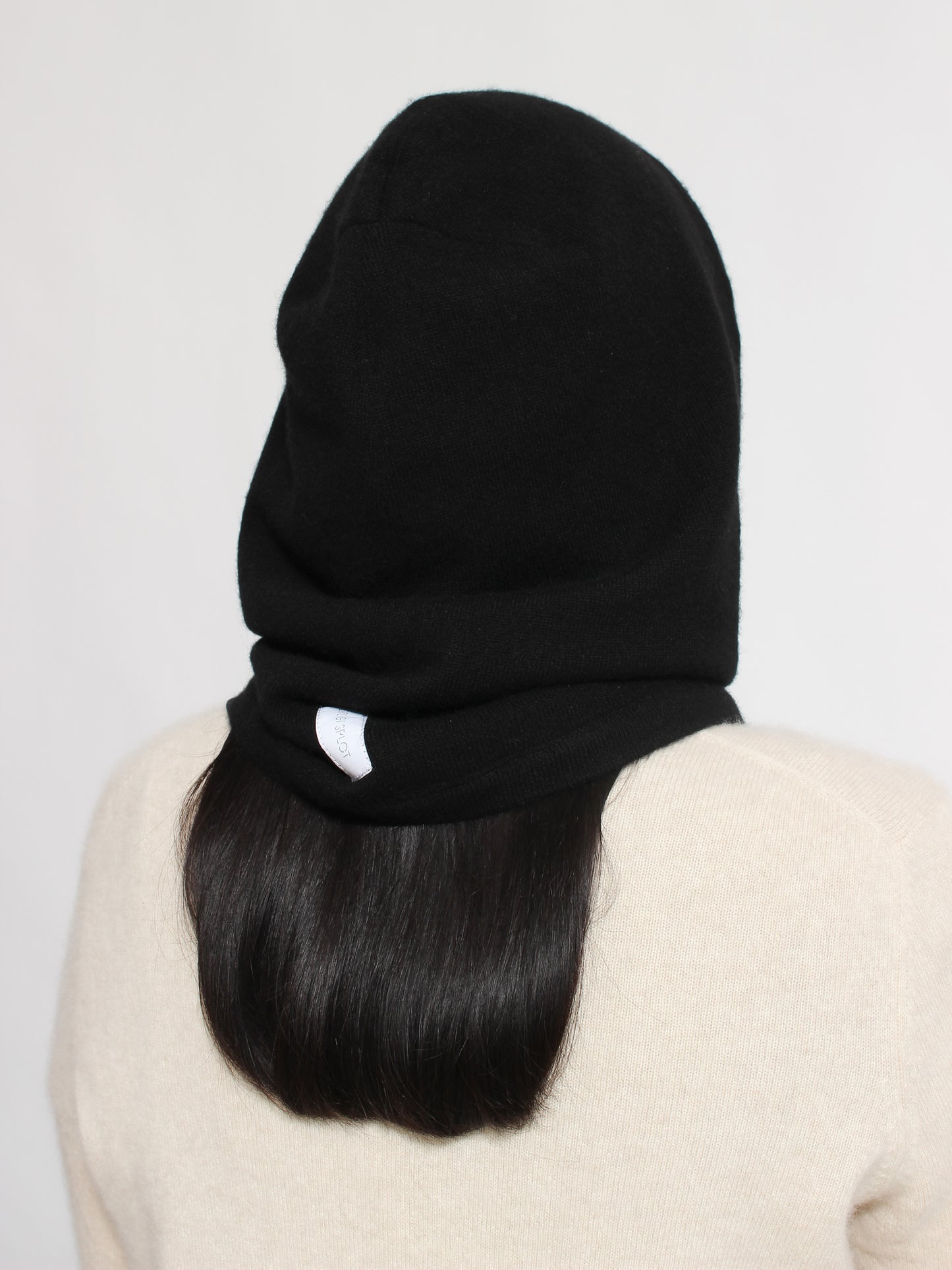 Hood in BALACLAVA cashmere