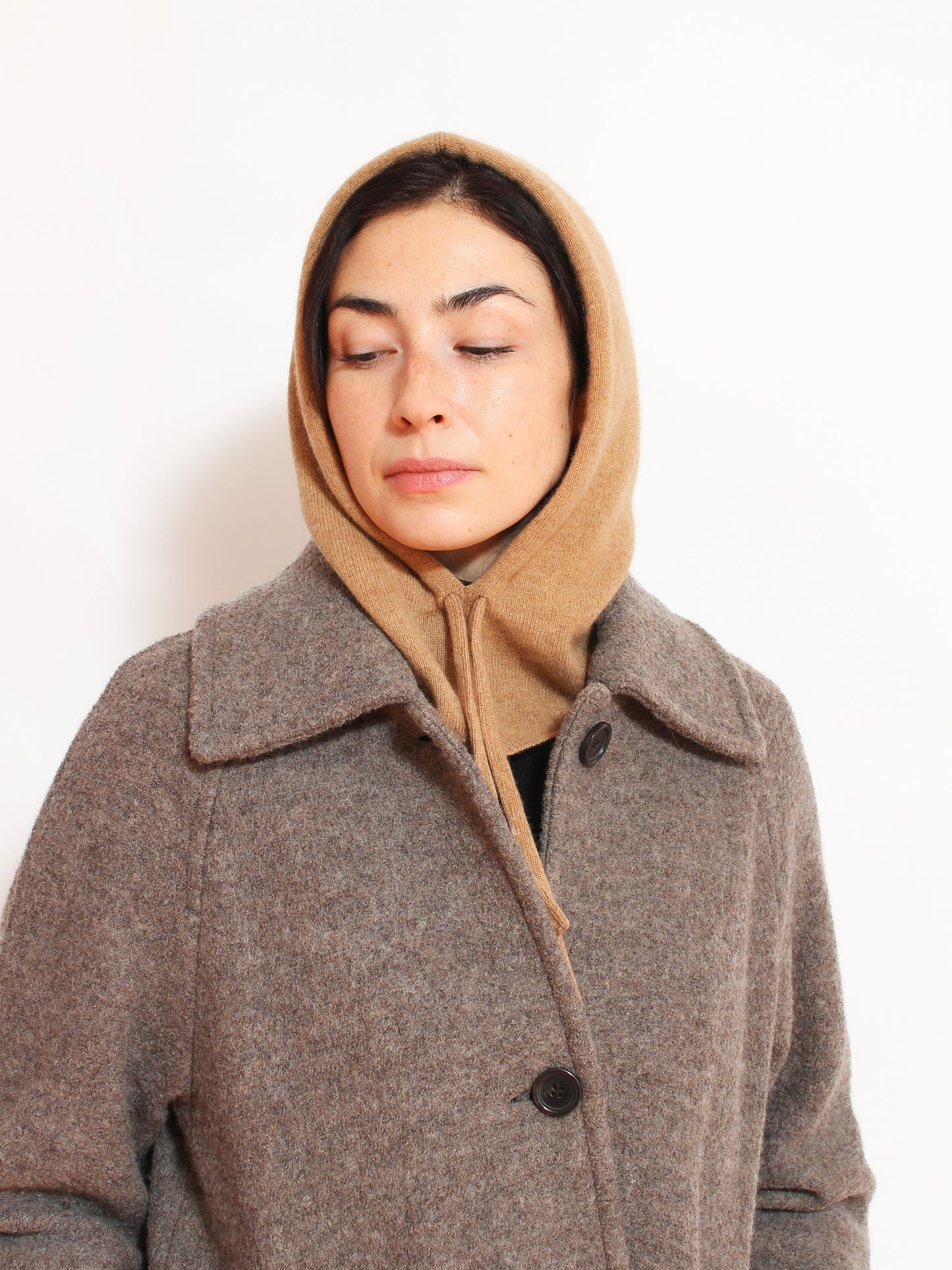 Caramel Cashmere Hood